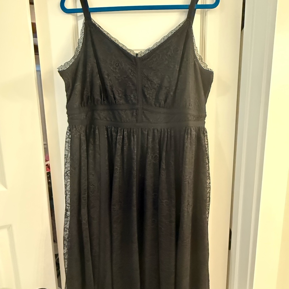 torrid Black Lace Mini Dress - Picture 3 of 7